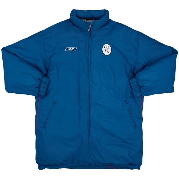 2003-04 Bolton Reebok Padded Bench Coat - 8/10 - (XL)