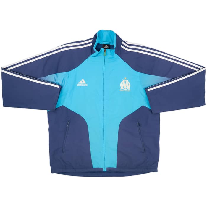 2004-05 Olympique Marseille adidas Track Jacket - 5/10 - (L)
