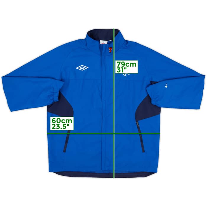 2010-11 Rangers Umbro Track Jacket - 8/10 - (L)