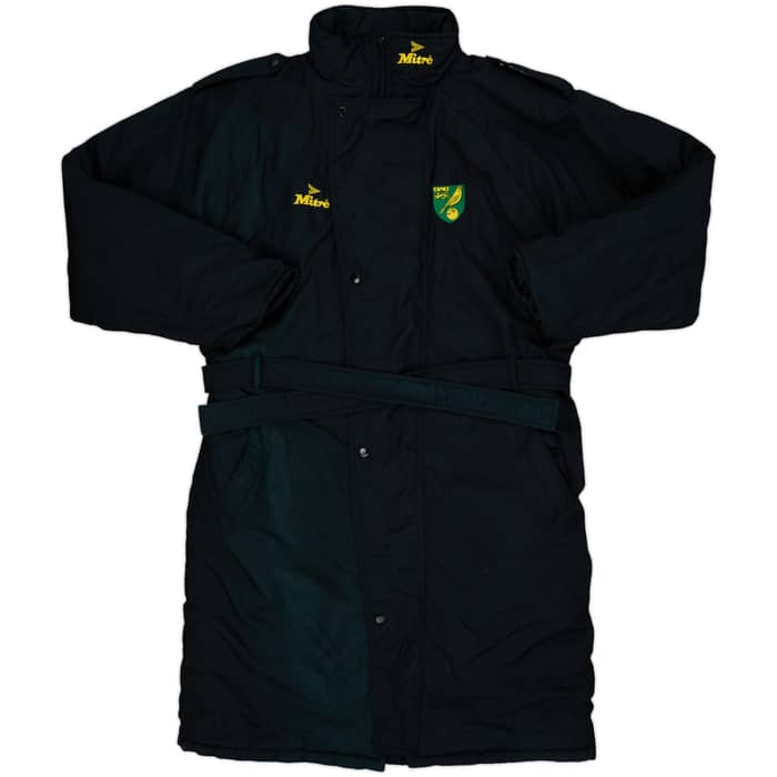 1994-96 Norwich Mitre Padded Bench Coat - 6/10 - (XL)