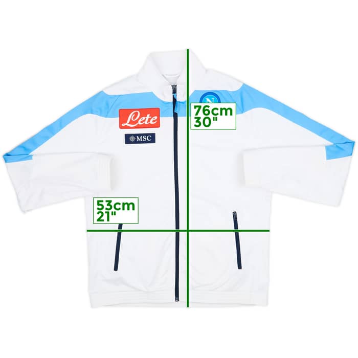 2012-13 Napoli Macron Track Jacket - 5/10 - (M)