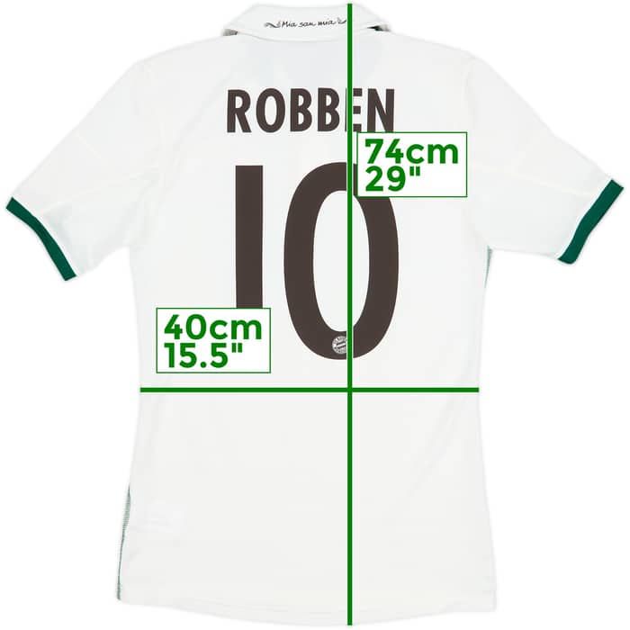 2013-14 Bayern Munich Player Issue Away Shirt Robben #10 - 10/10 - (S)