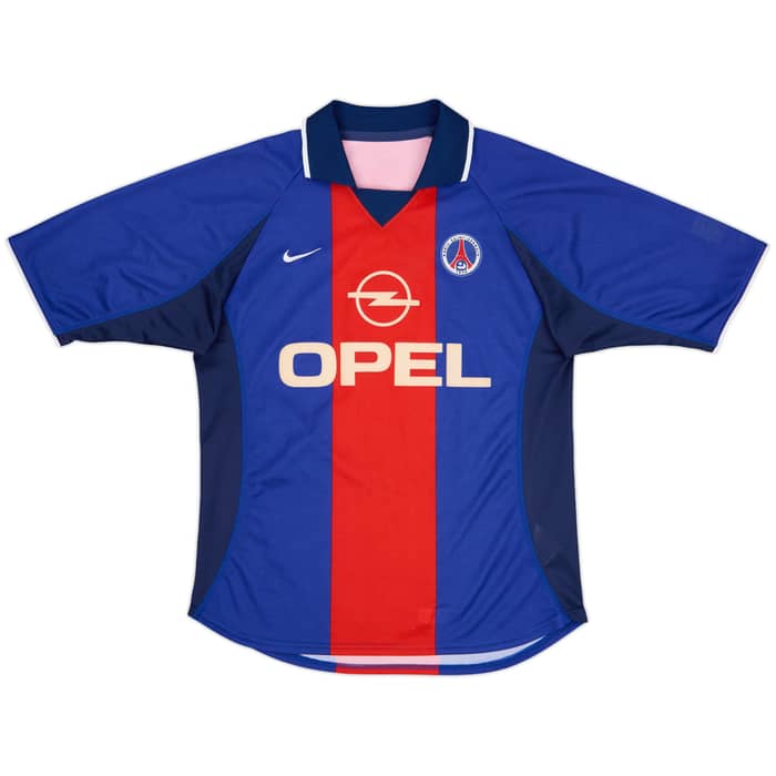 2000-01 Paris Saint-Germain Home Shirt Okocha #10 - 8/10 - (M)