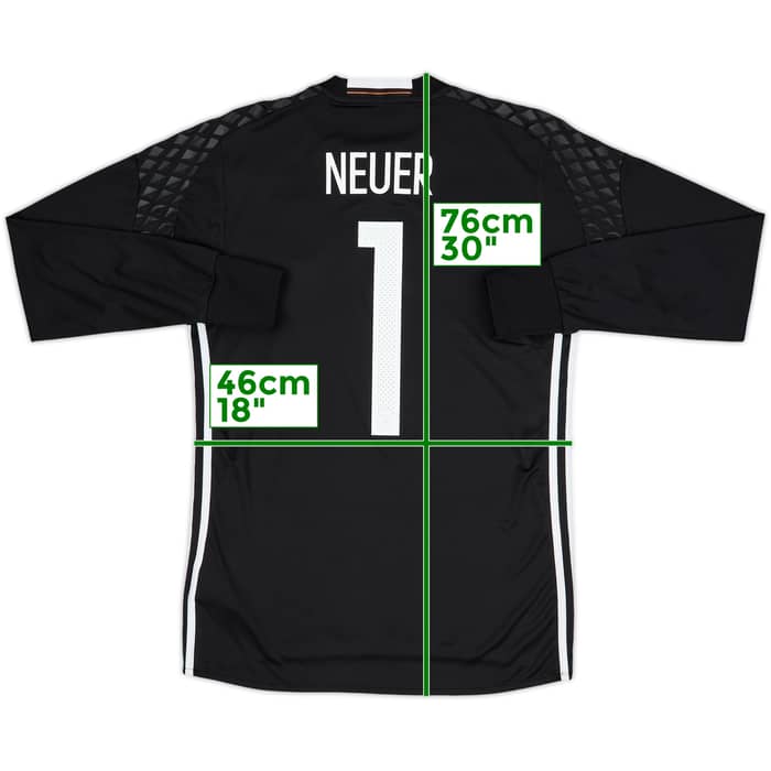 2015-17 Germany GK Shirt Neuer #1 - 10/10 - (S)