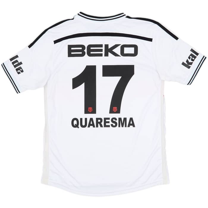 2014-15 Besiktas Home Shirt Quaresma #17 - 8/10 - (S)