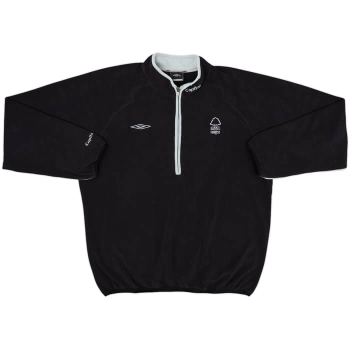 2006-07 Nottingham Forest Umbro 1/2 Zip Fleece Jacket - 9/10 - (XL)