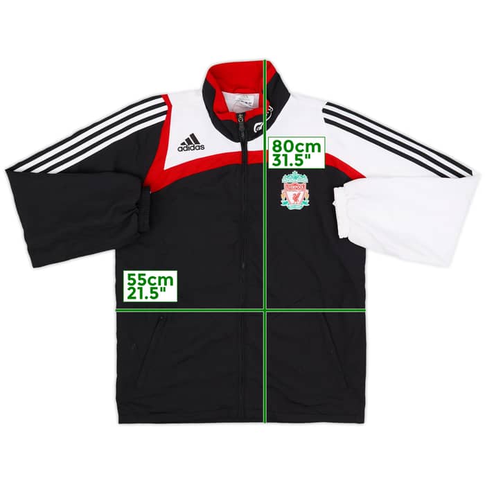 2007-08 Liverpool adidas Track Jacket - 8/10 - (M)