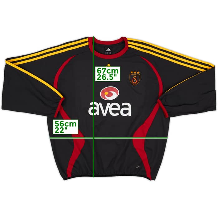 2006-07 Galatasaray adidas Sweat Top - 5/10 - (L)
