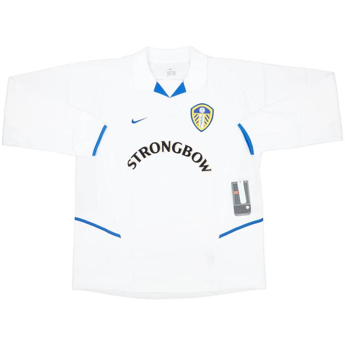 2002-03 Leeds United Home L/S Shirt Radebe #5 (XL)