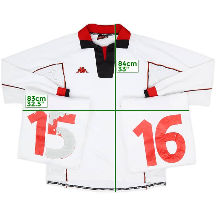 1990s Kappa Template L/S Shirt # - 5/10 - (XL)