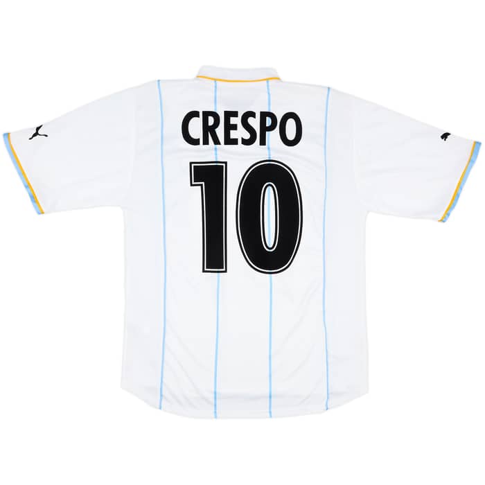 2001-02 Lazio Maillot Domicile Européen Crespo #10 - 8/10 - (L)