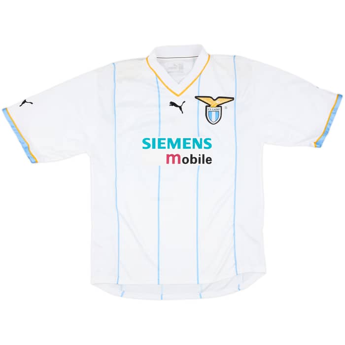 2001-02 Lazio Maillot Domicile Européen Crespo #10 - 8/10 - (L)