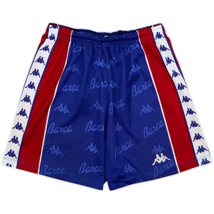 1992-95 Barcelona Basic Home Shirt & Shorts - 8/10 - (S)