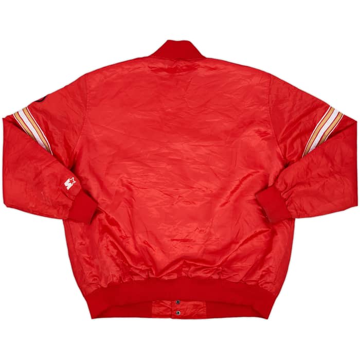 1990-95 San Francisco 49ers Starter Satin Varsity Jacket - 8/10 - (XXL)