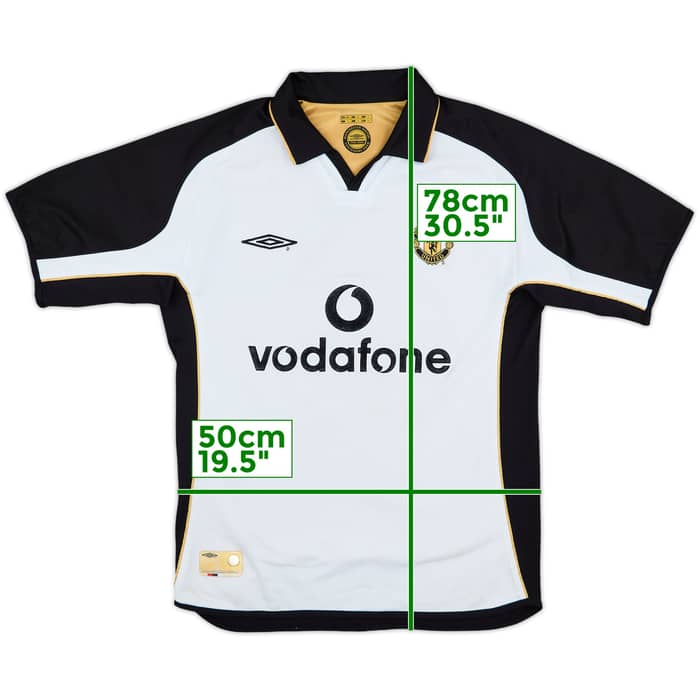 2001-02 Manchester United Centenary Away/Third Shirt - 5/10 - (M)