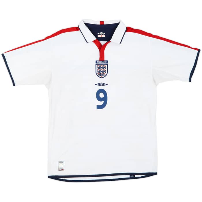 2003-05 England Home Shirt Rooney #9 - 5/10 - (L)