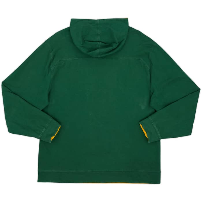 2008-11 Green Bay Packers Reebok Reversible Hooded Sweat Top - 9/10 - (XL)