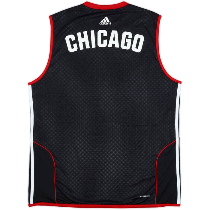 2009-10 Chicago Bulls adidas Reversible Training Jersey - 7/10 - (L)