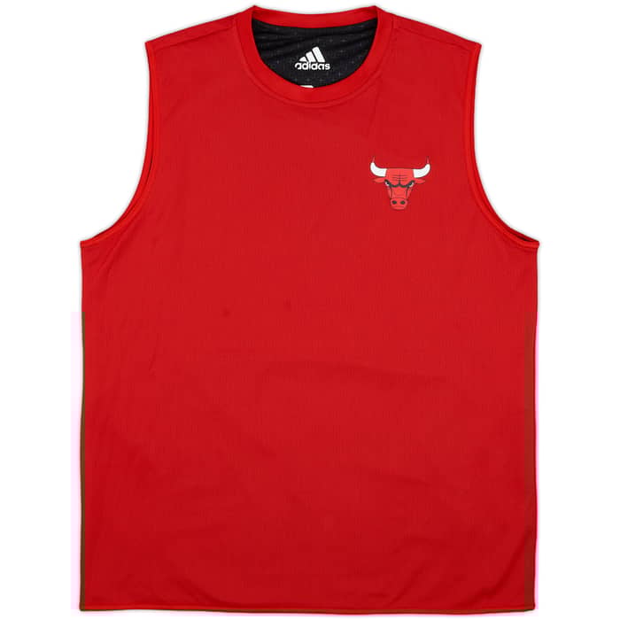 2009-10 Chicago Bulls adidas Reversible Training Jersey - 7/10 - (L)