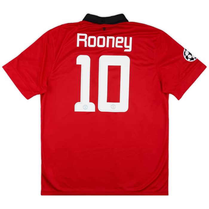 2013-14 Manchester United Home Shirt Rooney #10