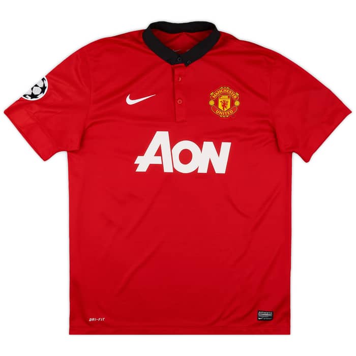 2013-14 Manchester United Home Shirt v.Persie #20