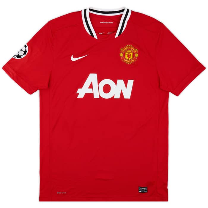 2011-12 Manchester United CL Home Shirt Rooney #10