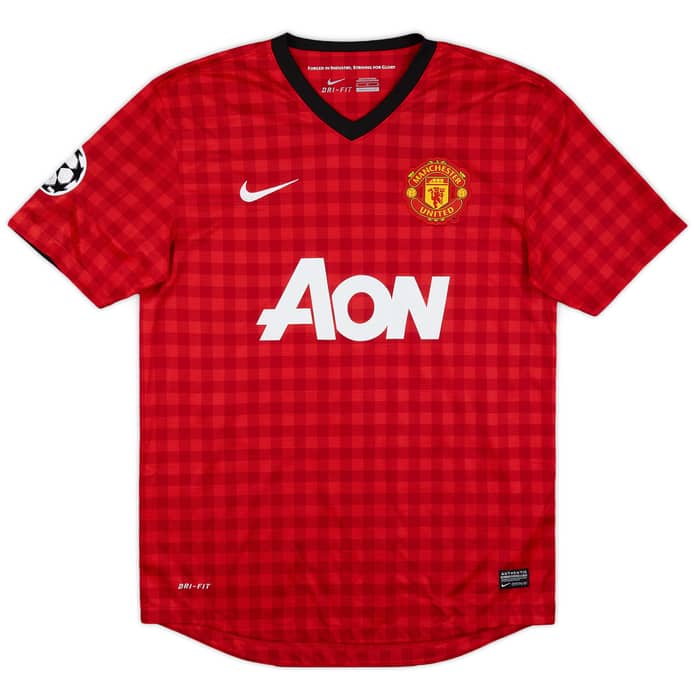 2012-13 Manchester United CL Home Shirt Rooney #10