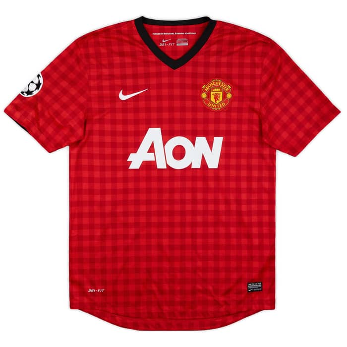2012-13 Manchester United Home Shirt Rooney #10 - 6/10 - (S)