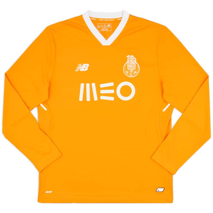 2017-18 Porto Away L/S Shirt - 8/10 - (L)