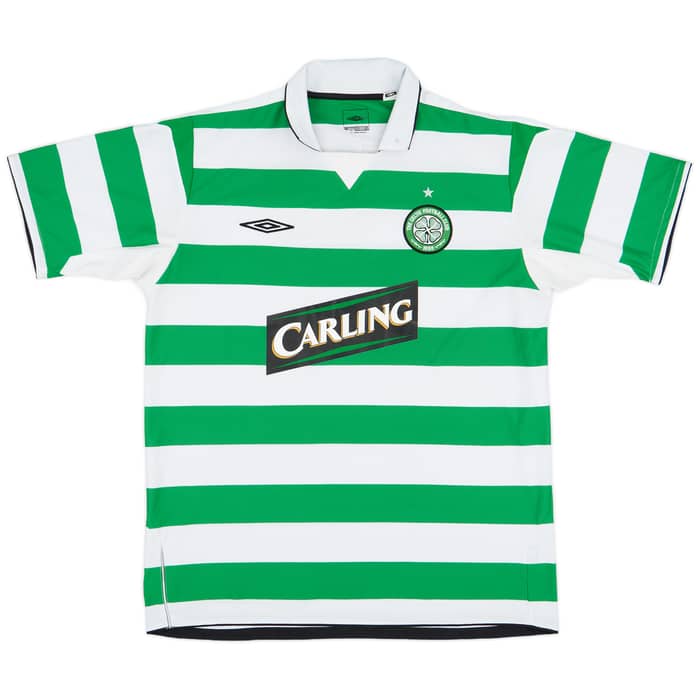 2004-05 Celtic Home Shirt Petrov #19 - 6/10 - (XL)