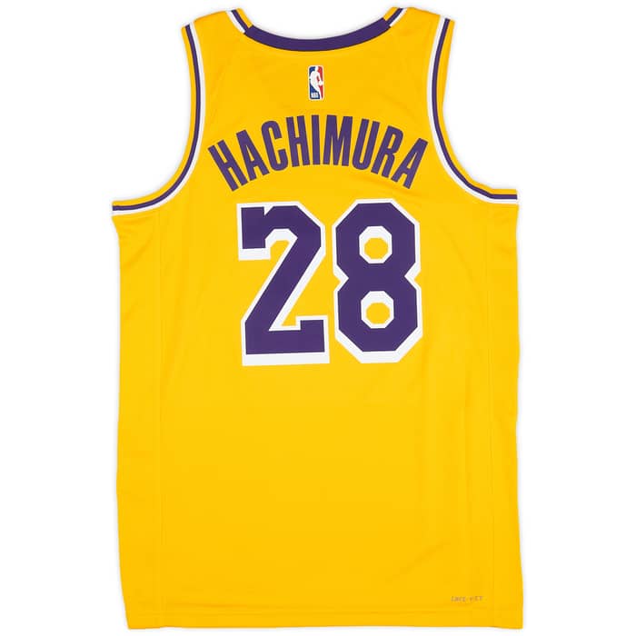 2023-24 LA Lakers Hachimura #28 Nike Swingman Away Jersey (M)