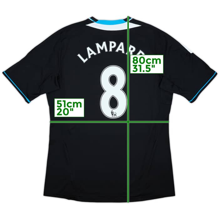 2011-12 Chelsea Away Shirt Lampard #8 - 7/10 - (L)