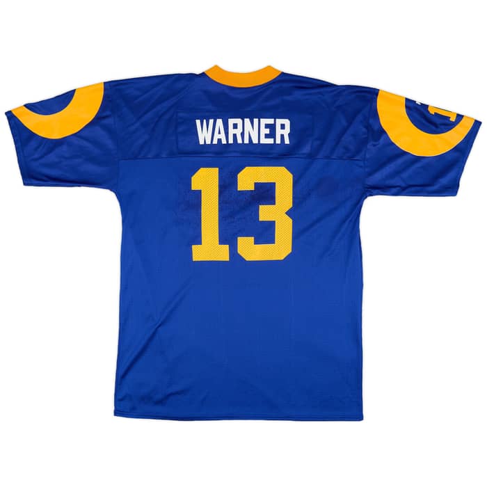 1998-99 St. Louis Rams Warner #13 Puma Home Jersey (Very Good) XXL