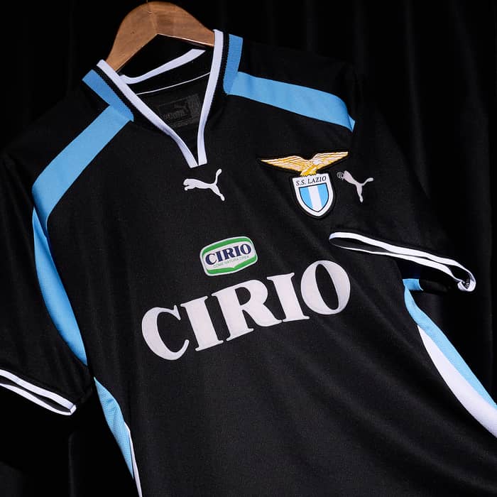 1999-00 Lazio Away Shirt Mancini #10 - 8/10 - (L)