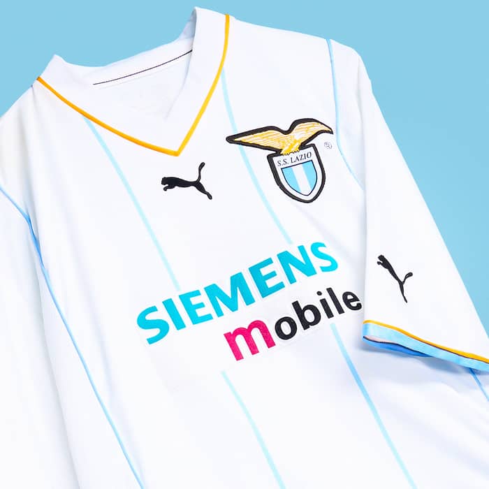 2001-02 Lazio Maillot Domicile Européen Crespo #10 - 8/10 - (L)