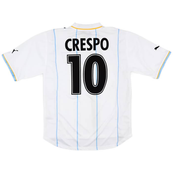 2001-02 Lazio European Home Shirt Crespo #10 (M)