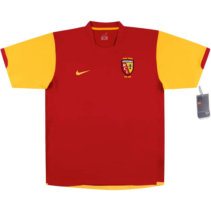 2006-07 Lens Centenary Home Shirt