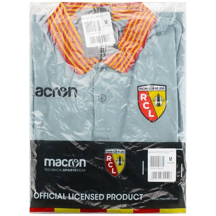 2018-19 Lens Macron Polo T-Shirt (S)