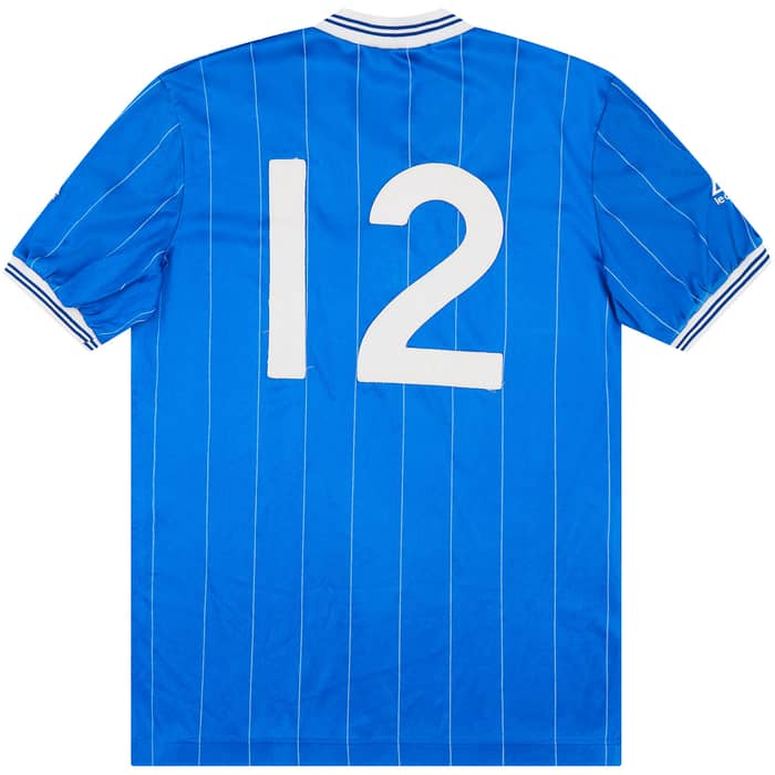 1981-84 Linfield Match Issue Home Shirt #12