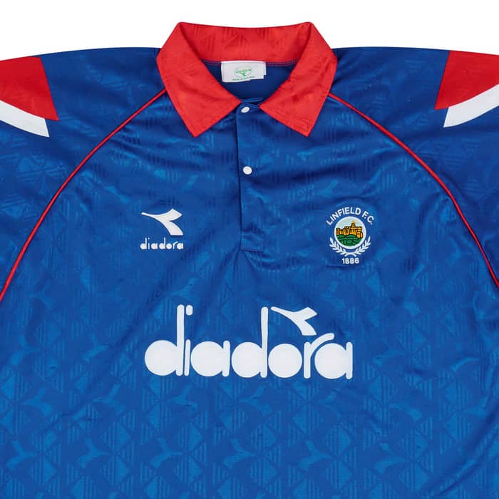 1995-96 Linfield Home Shirt - 6/10 - (XL)