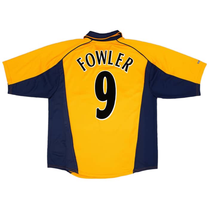 2000-02 Liverpool Away Shirt Fowler #9