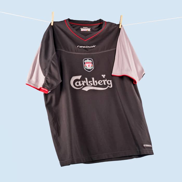 2002-04 Liverpool Away Shirt Gerrard #17