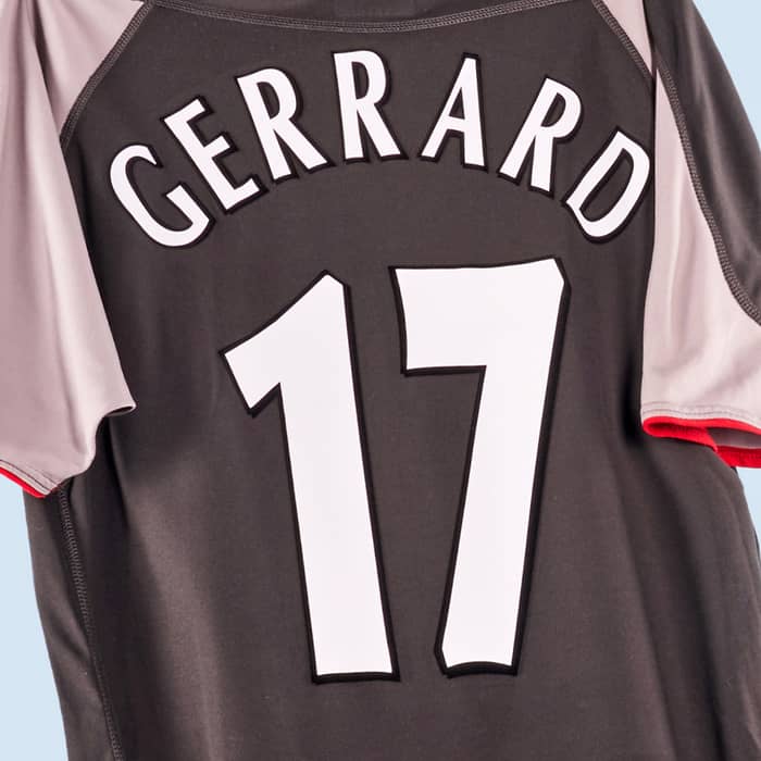 2002-04 Liverpool Away Shirt Gerrard #17