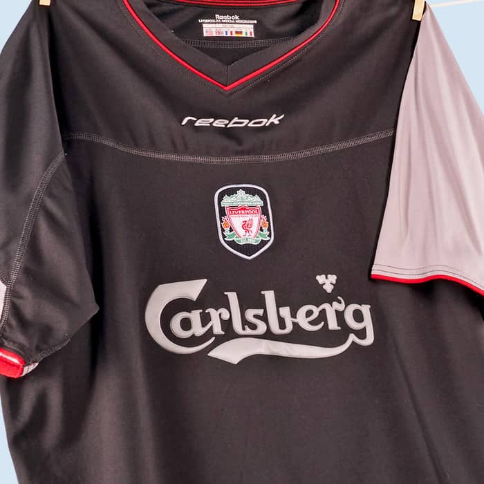 2002-04 Liverpool Away Shirt Gerrard #17