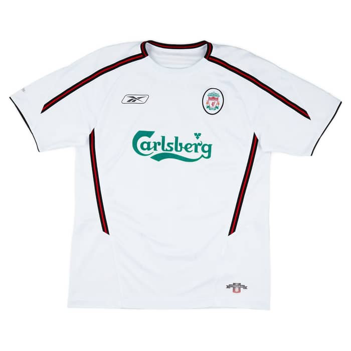 2003-04 Liverpool Away Shirt Gerrard #17