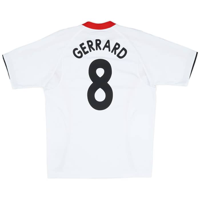 2005-06 Liverpool Away Shirt Gerrard #8