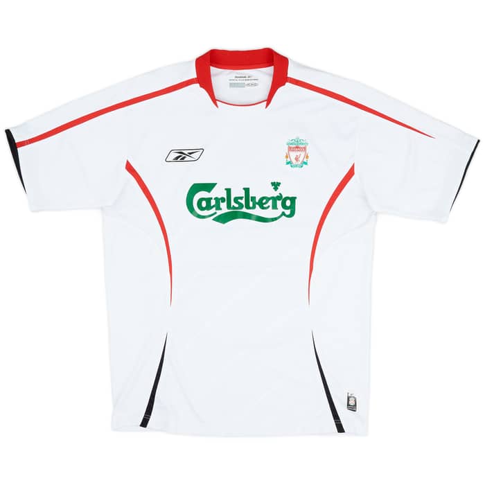 2005-06 Liverpool Away Shirt Gerrard #8