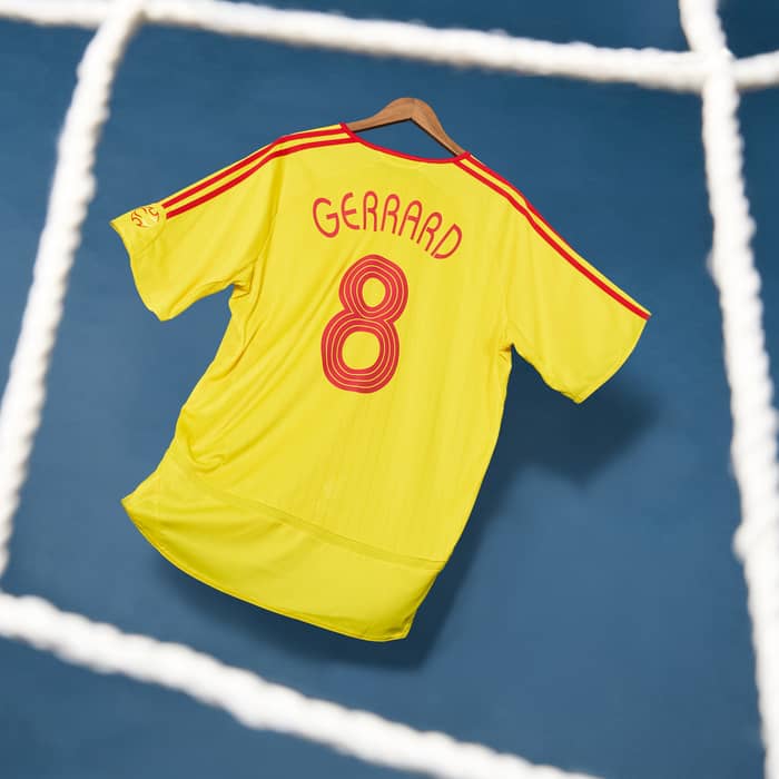 2006-07 Liverpool Away Shirt Gerrard #8