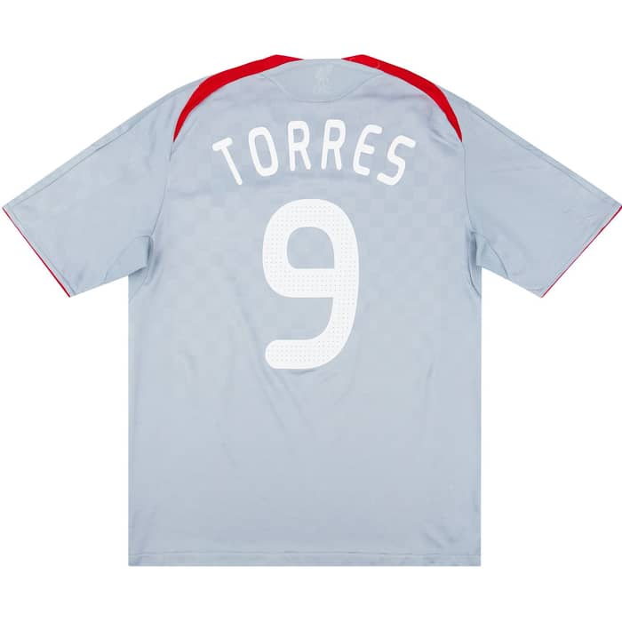2008-09 Liverpool Away Shirt Torres #9