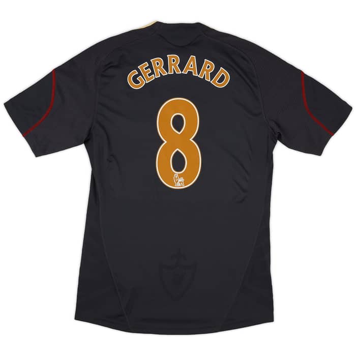 2009-10 Liverpool Away Shirt Gerrard #8